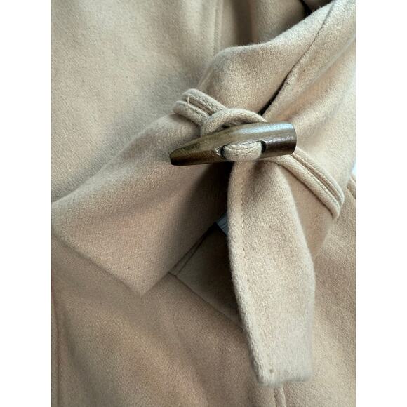 Troy Smith for D Military Double Toggle Coat Tan Caramel SIZE M Wool - Picture 9 of 14